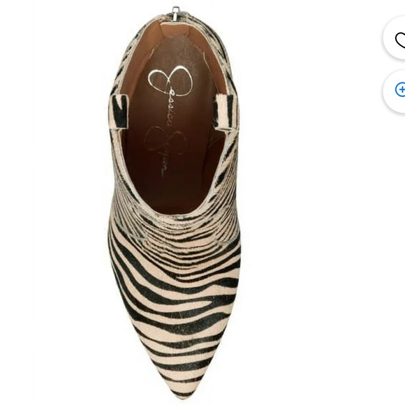 🆕Jessica Simpson Zebra Print Pixillez2 Booties - Picture 5 of 16